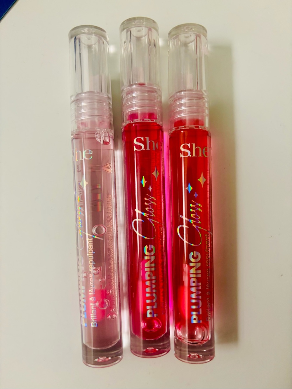 NEW SEALED She Glam Lip Plumping Glosses